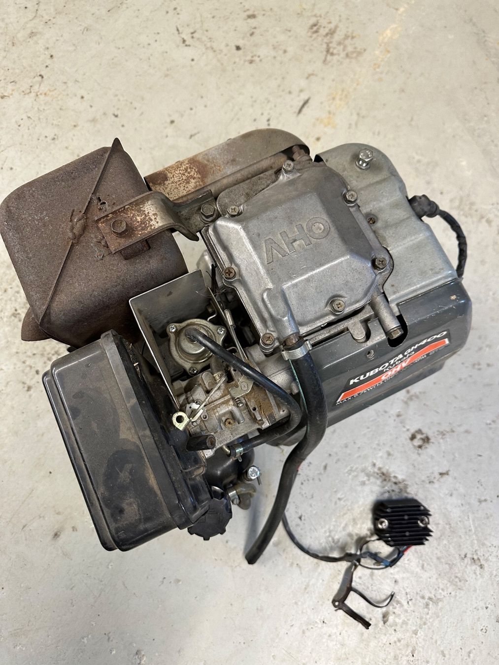 Kubota Raufutterernte: Kubota GH400 Motor – Defekt aus Weiach von  5