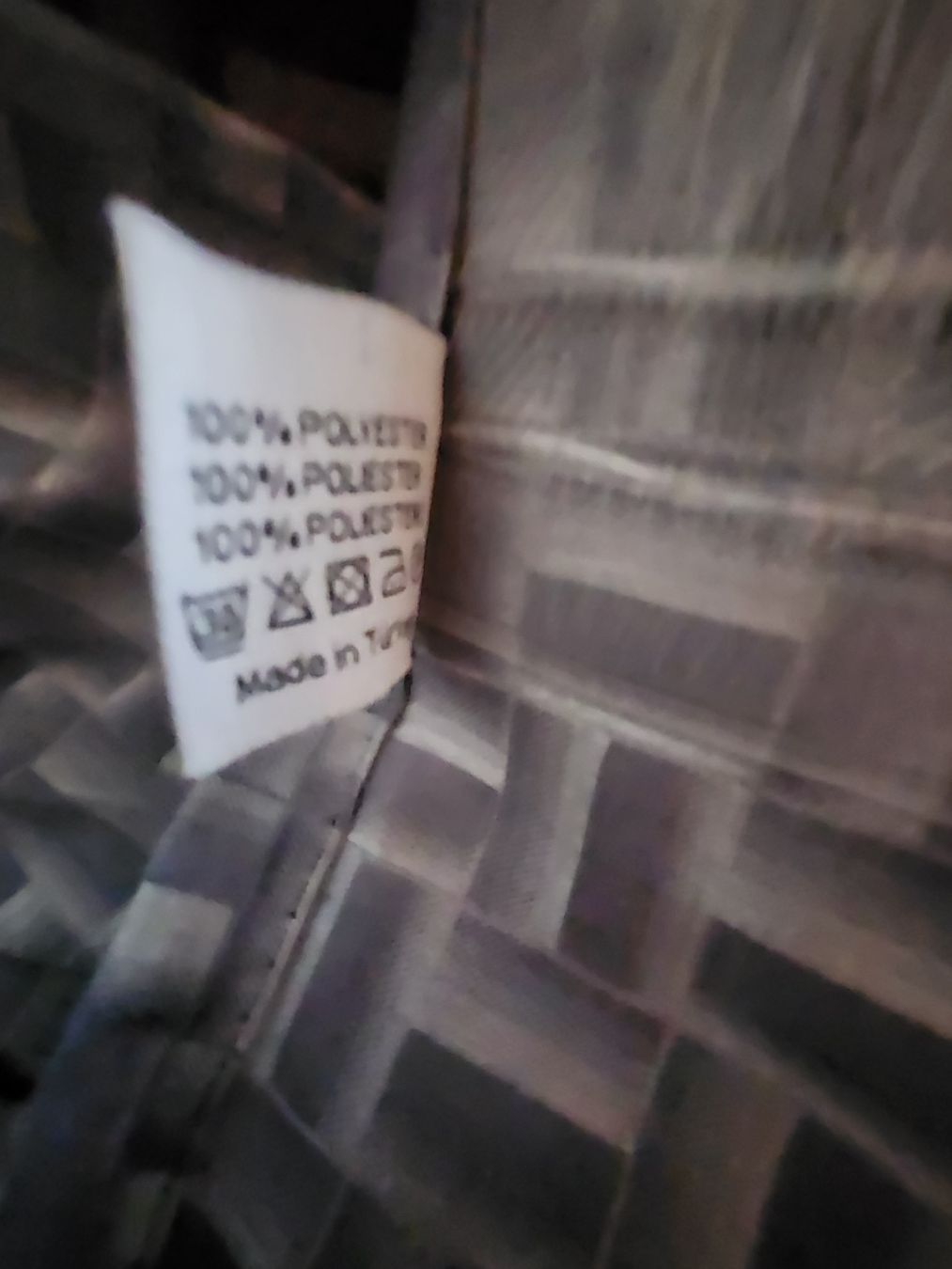 Manor Tende: Rideau MANOR 100% polyester, motif géométrique – Usato da Niedergösgen venduto da Eva2410 3