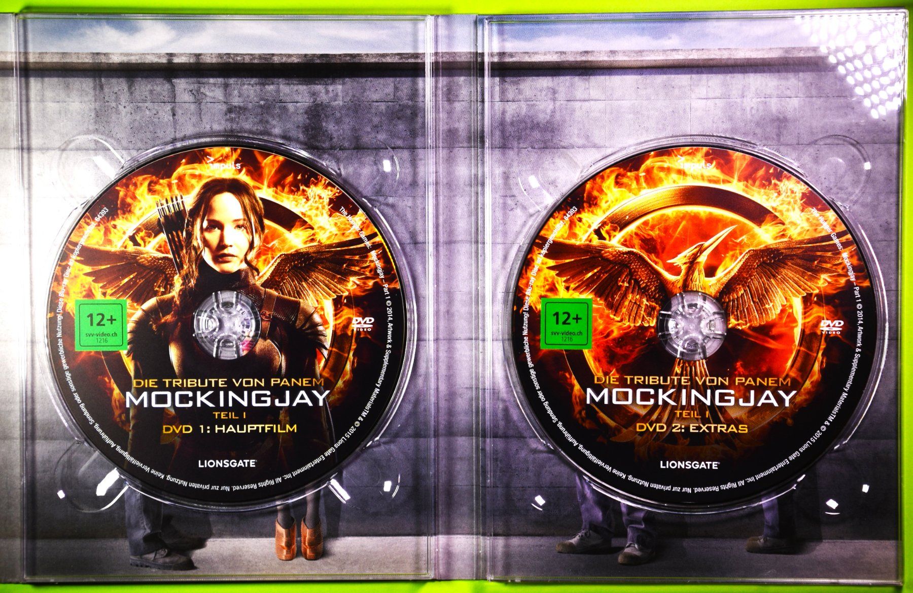 Tous les DVDs: DIE TRIBUTE VON PANEM - MOCKINGJAY, TEIL 1-DISC FAN EDITION – Neuf (Voir description) à Luzern par piro12 4