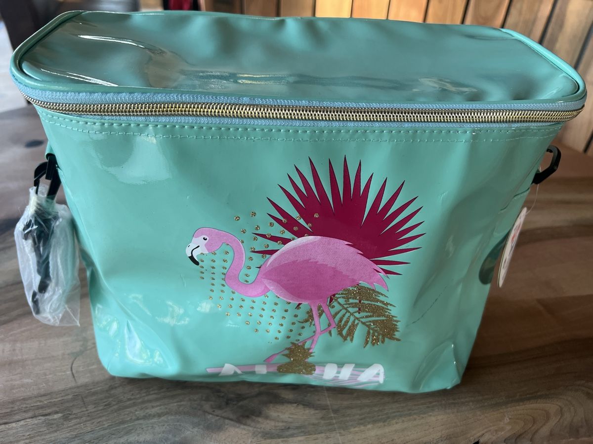 Borse: Kühltasche Flamingo ALOHA neu – Nuovo e nell'imballaggio originale da Derendingen venduto da Laubfleckerli 1