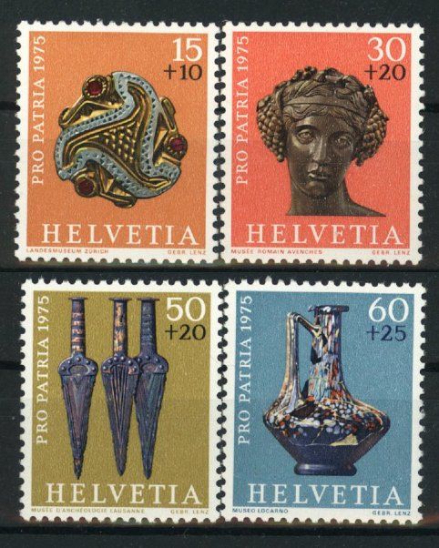Tutti i francobolli: 1975, Pro Patria ** (1) – Usato da Willisau venduto da Vollstempel
