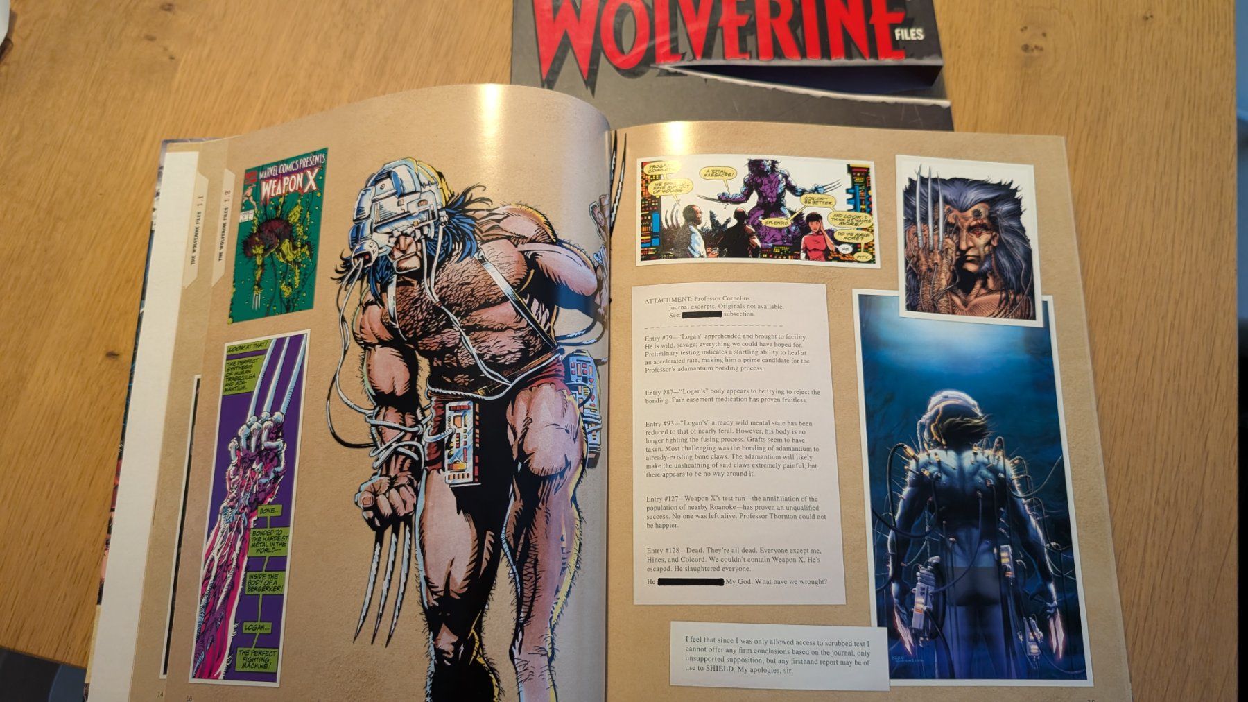 Fumetti: The Wolverine Files - Marvel – Usato da Oftringen venduto da RetroMister 3