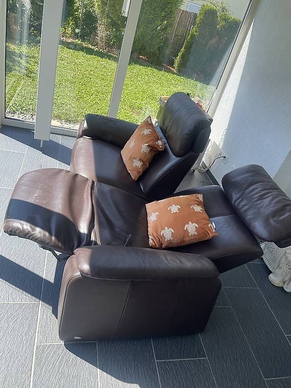 Divani: Ledersofa  – Usato da Adlikon b.Regensdf venduto da Viabell