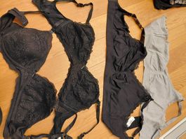 Still BH Set, C&A H&M, Jojo Bebe, Schwarz/Grau, L,