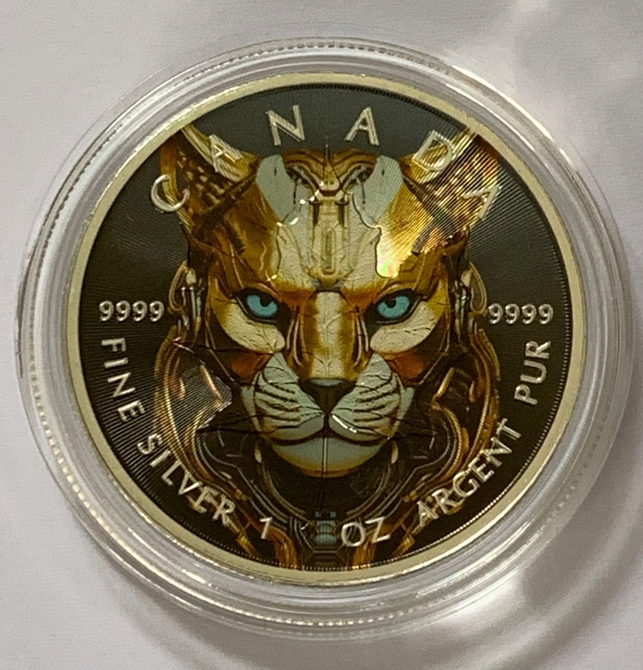 Tutti le monete: Maschine Beasts CAT Katze Maple Leaf 2025 /1 OZ SILBER-COLOR – Nuovo (secondo la descrizione) da Wetzikon ZH venduto da Nicki6 2
