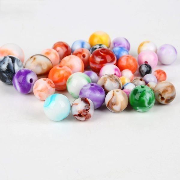 Perle (finte): 100 SCHÖNE PERLEN - BASTELN - 8mm – Nuovo e nell'imballaggio originale da Kriens venduto da swissgadget 1