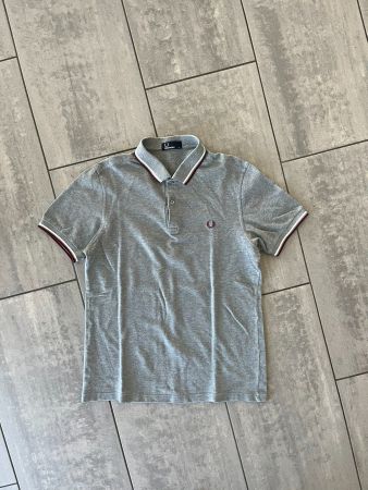 FRED PERRY Poloshirt Grau