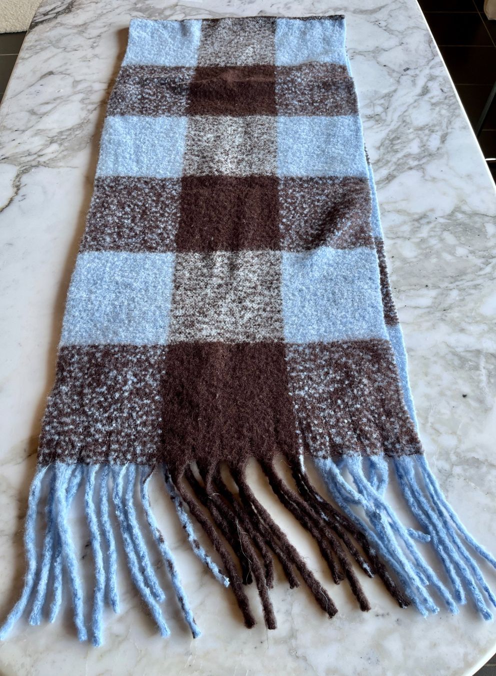 Foulards, Tücher & Schals: Schal, blau /braun – Neu (gemäss Beschreibung) aus Bern von cubus01 1