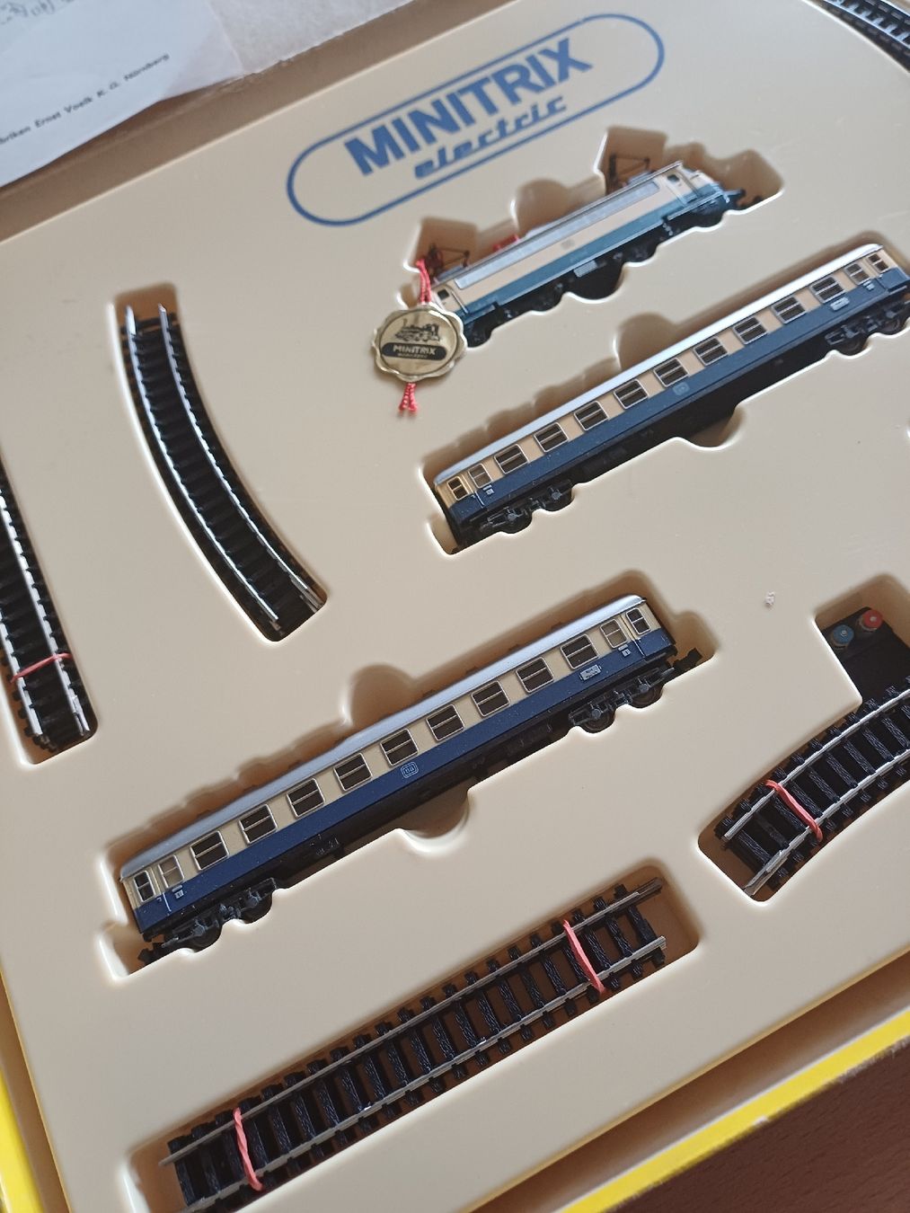 Trix Modellini di ferrovie: Mintrix-Set, Spur N, neuwertig, 1965-67 – Nuovo e nell'imballaggio originale da Allschwil venduto da dattelzwicker01 5