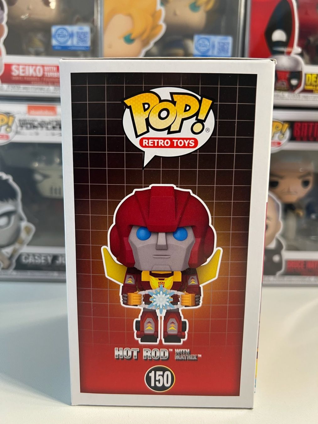 Funko Statuette: Funko POP! Transformers Hot Rod with Matrix Limitée 7500 Pcs – Nuovo e nell'imballaggio originale da Le Mouret venduto da perfectbijou 1