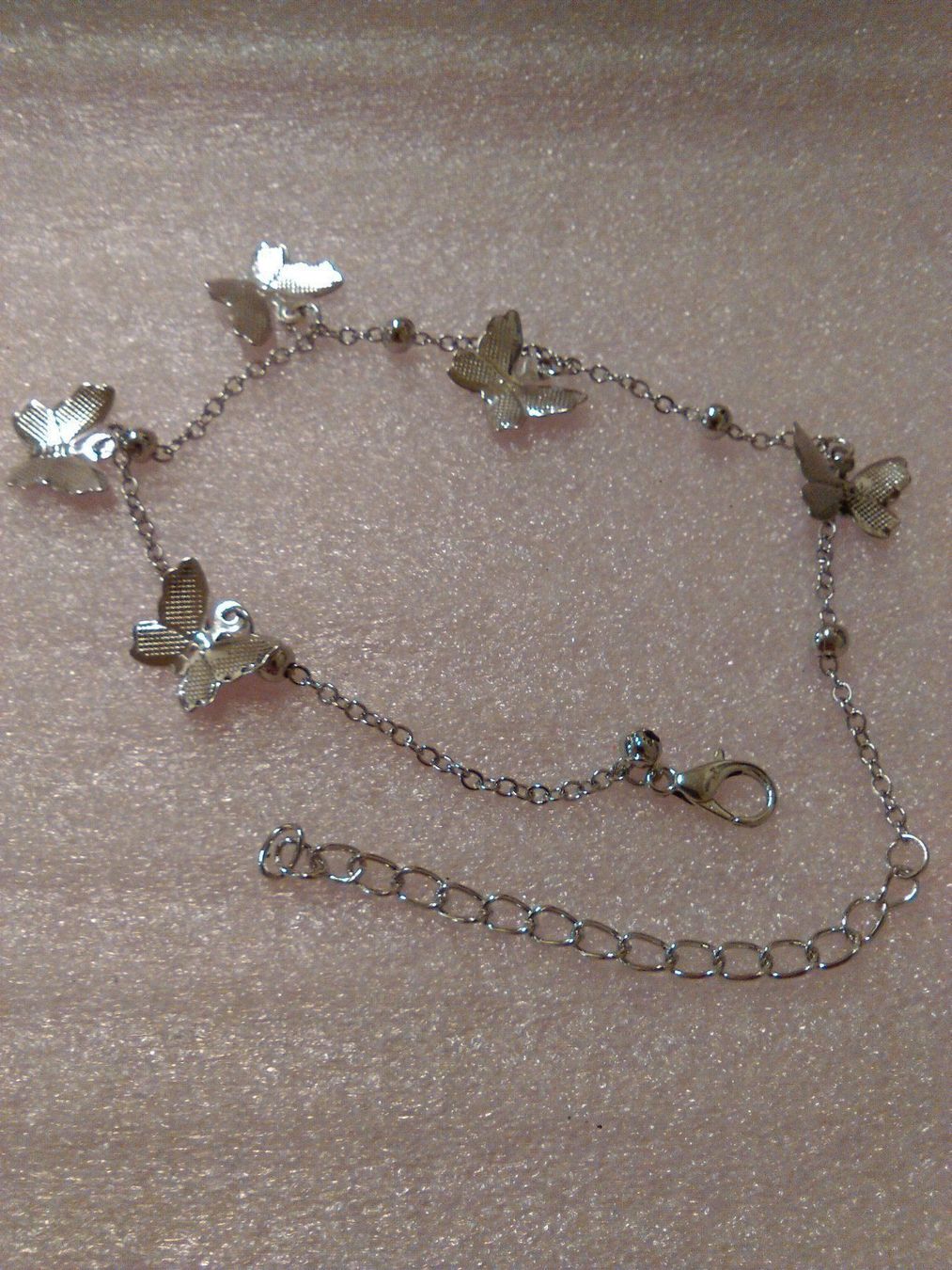 Catenine: FUSSKETTEN MODESCHMUCK;SILBER FARBE – Nuovo (secondo la descrizione) da Basel venduto da bijoutrie_4 7