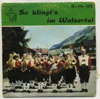 So Klingt's im Walsertal Autriche Austrian Alps Rare Vinyl