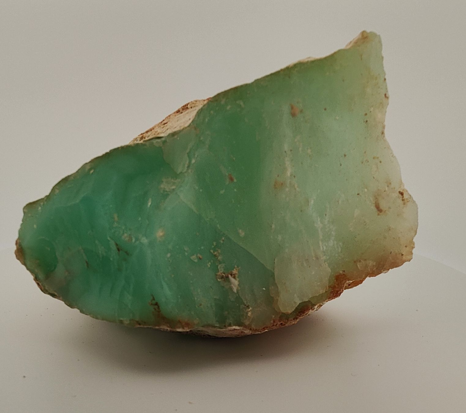 Minerali & Pietre curative: CHRYSOPRAS Rohstein 608g – Nuovo (secondo la descrizione) da Biederthal venduto da P_h_1980