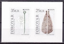 Färöer aus Markenheftchen - Satz Europa 2025-postfrisch (49)