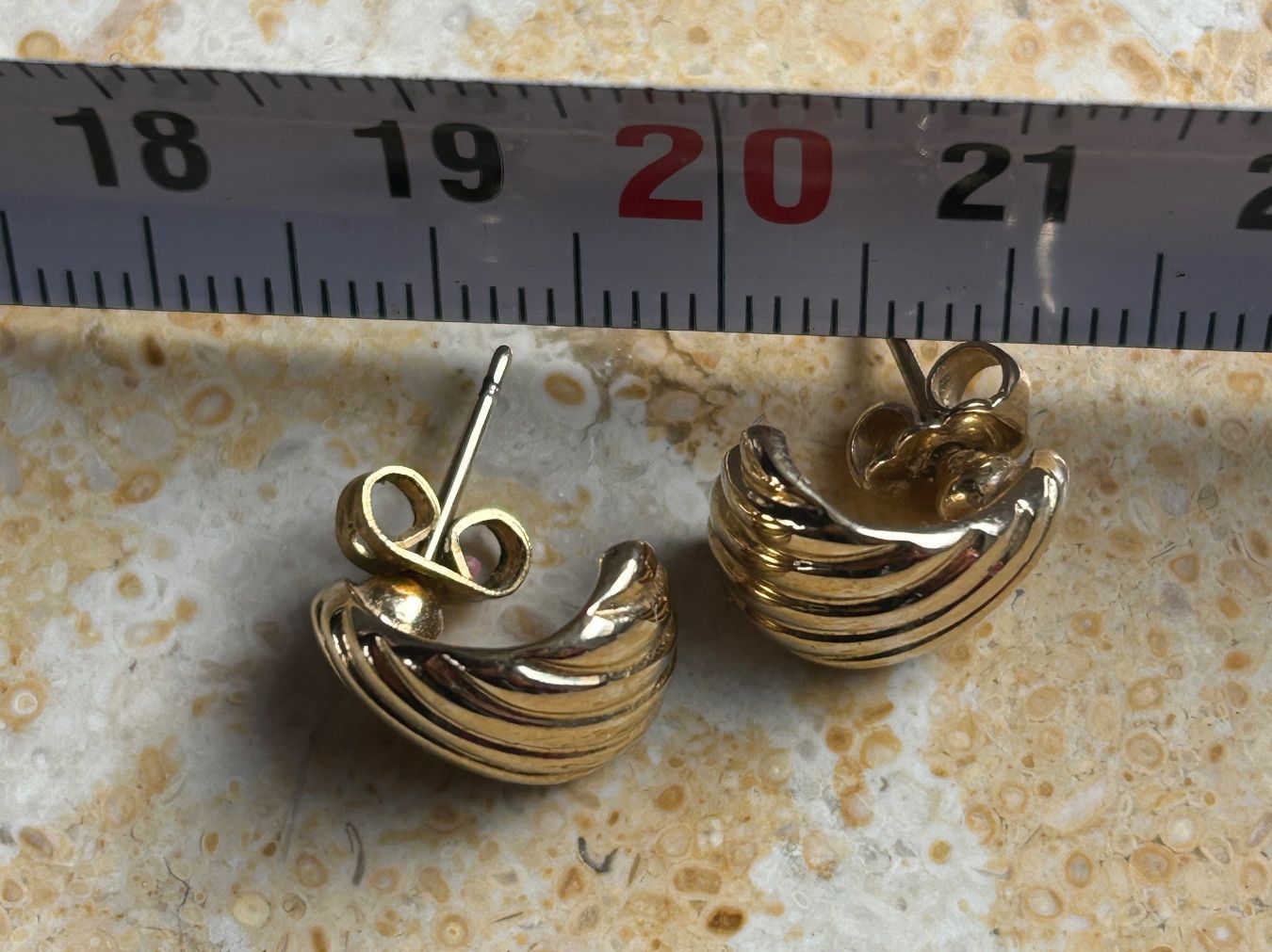 Orecchini pendenti & Orecchini a lobo: Elegante Ohrenringe, vergoldet Elegant – Usato da Dittingen venduto da Bijoubelle 5