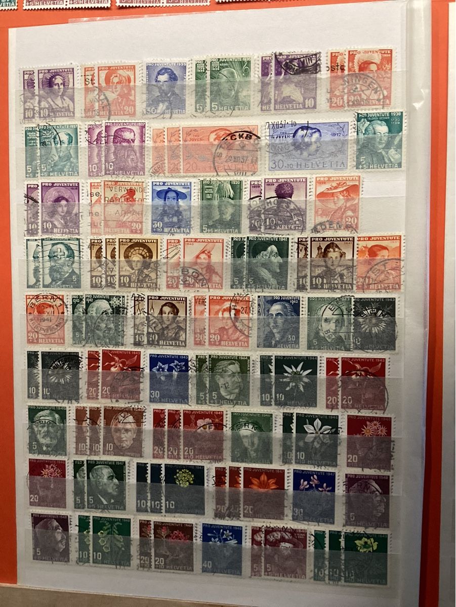 Alle Briefmarken: 🇨🇭Briefmarken Pro Juventute gestempelt – Gebraucht aus Thun von soernst 5