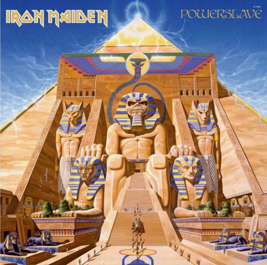 Schallplatten: IRON MAIDEN - POWERSLAVE - 1984 US – Gebraucht aus Berikon von ulli-ulli