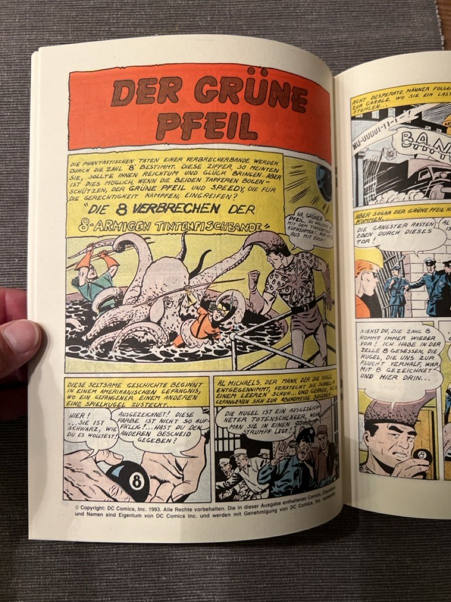 Comics: Superman Comic Nr. 9  1954 Buntes Allerlei Kult  – Gebraucht aus Gysenstein von Comic_sammler 2