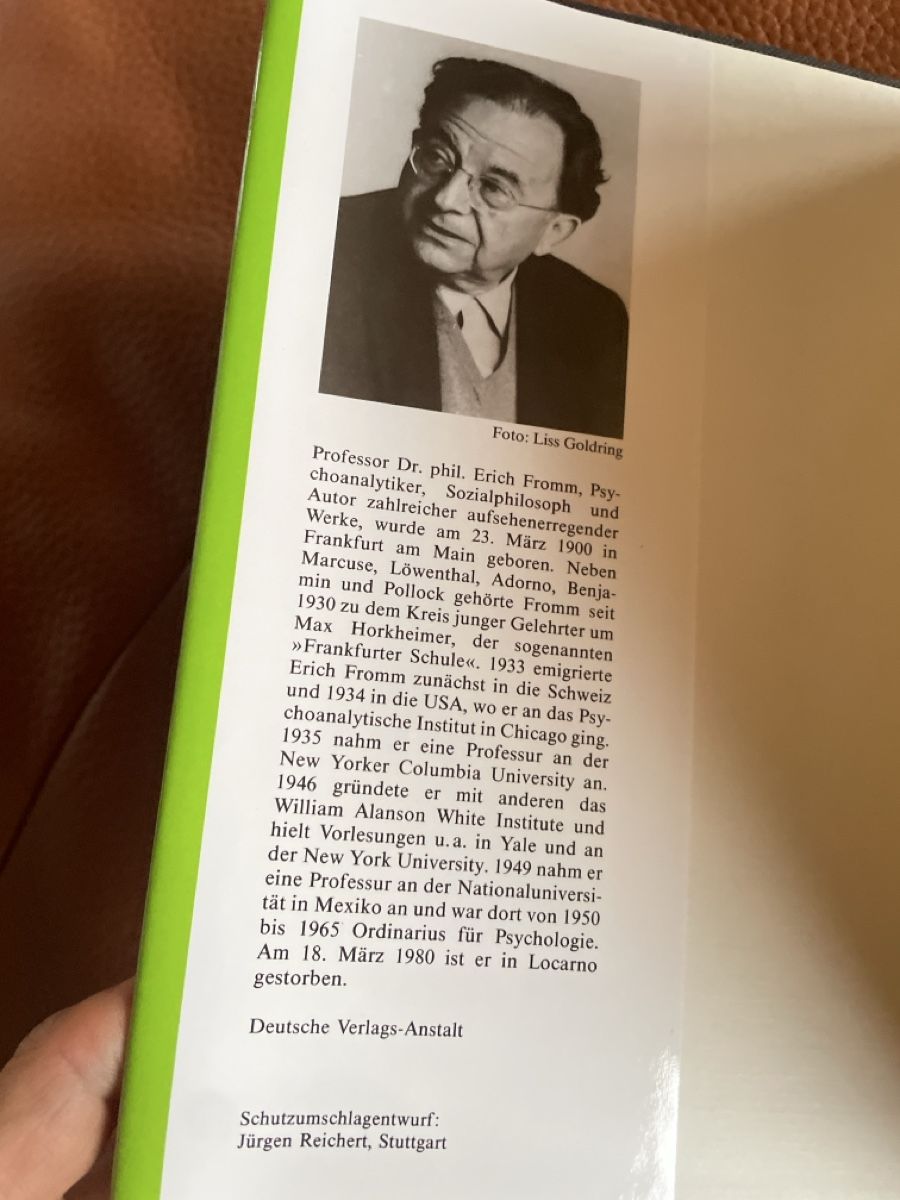 Libri: Die Kunst des Liebens, Erich Fromm – Usato da Freidorf TG venduto da ibipatria 2