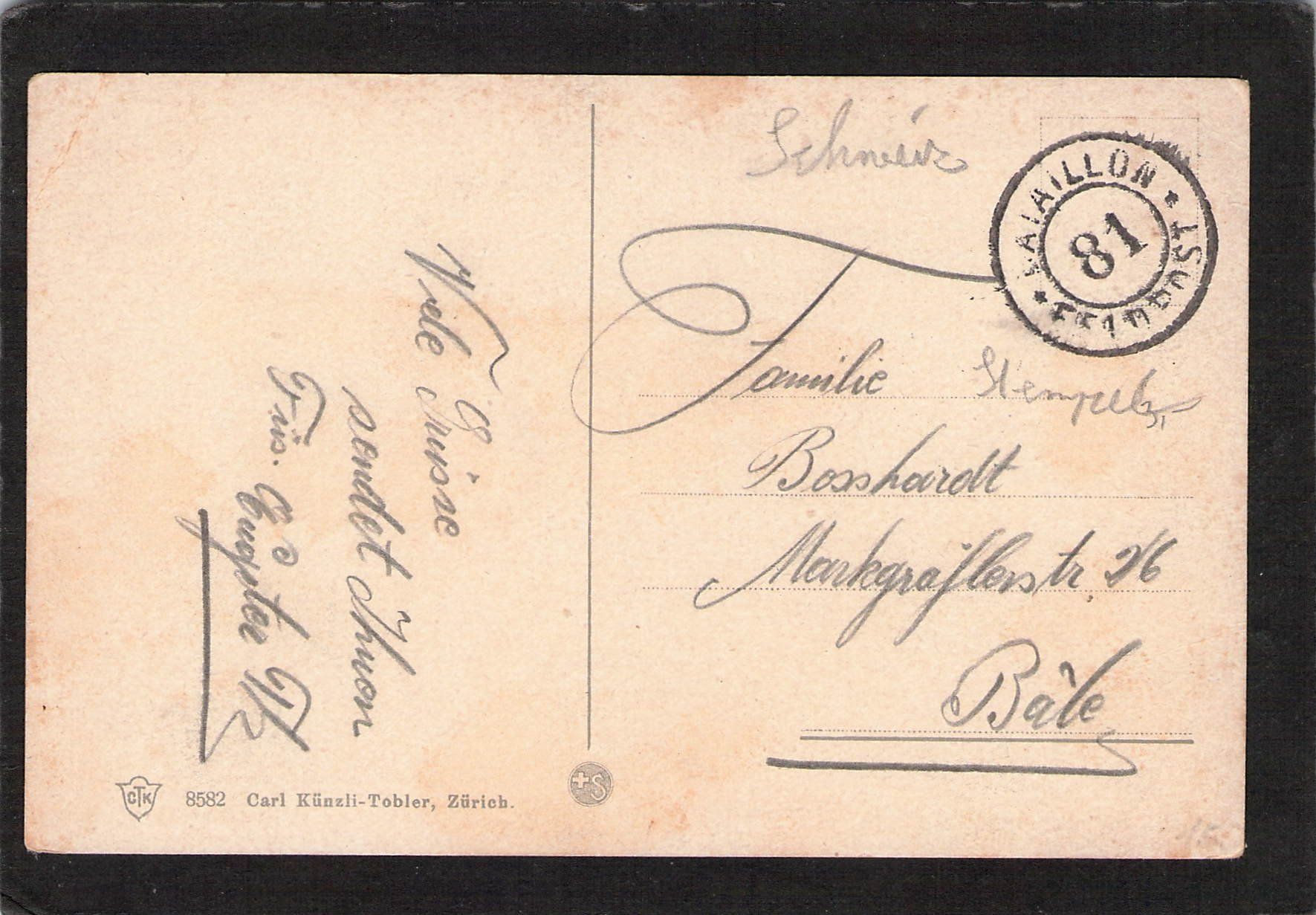 Cartoline postali: Herisau AR , gel. Feldpost – Usato da Reichenburg venduto da Pipo-67 1