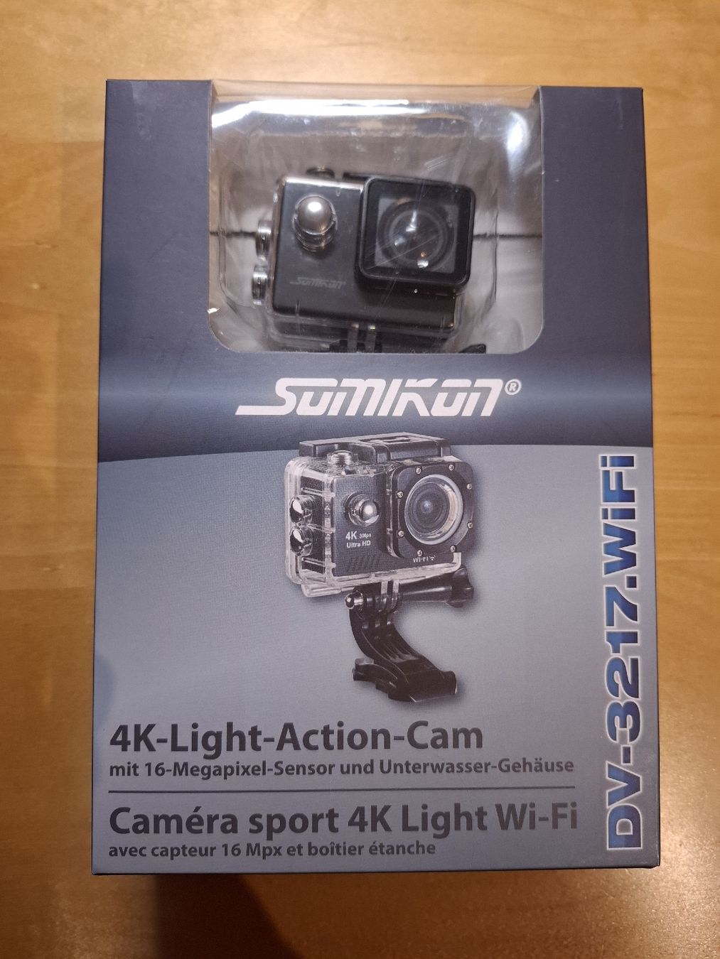 Somikon Action Cam: Sumikon Action Cam mit Unterwassergehäuse – Nuovo e nell'imballaggio originale da Waltenschwil venduto da Aqua11
