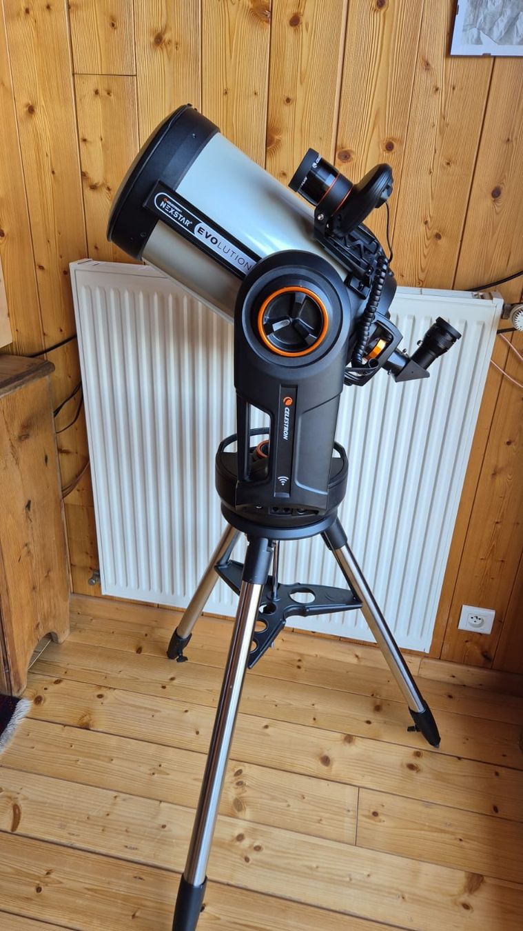 Celestron Telescopi: Telescope Celestron Nextar Evolution 8HD StarSense – Nuovo e nell'imballaggio originale da Genève venduto da ger_ypd5
