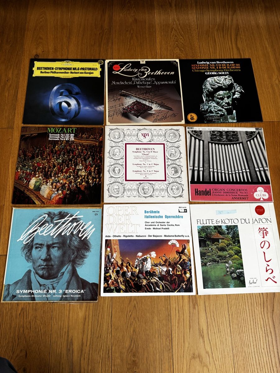 Schallplatten: 19 Klassik LP in gutem Zustand – Gebraucht aus Zürich von 1cut2 2