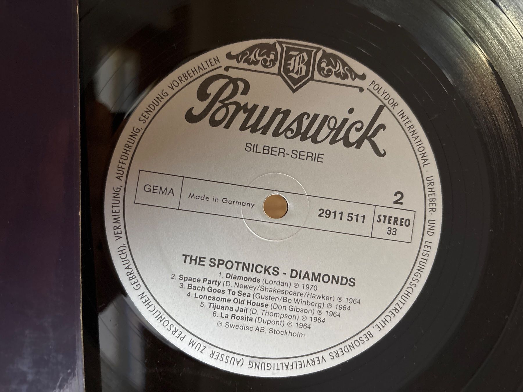 Dischi in vinile: A749 The Spotnicks Diamonds – Usato da Frutigen venduto da Philippe_jsp 2