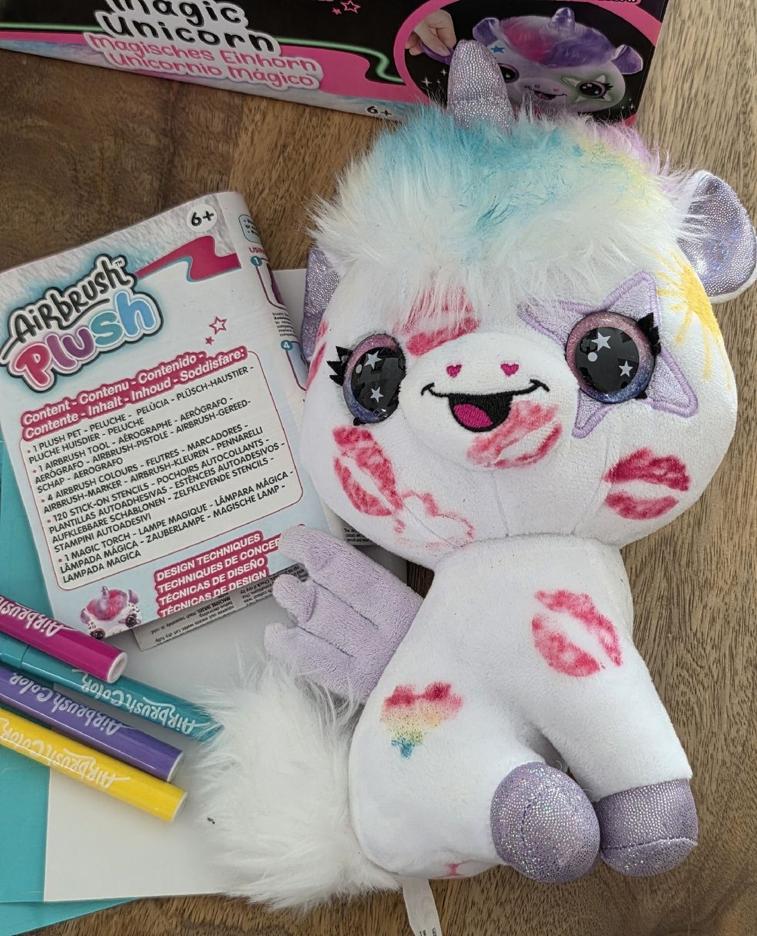 Spielzeuge: Airbrush Plush Magic Unicorn Spielzeug  – Gebraucht aus Rheinsulz von Gilea 3