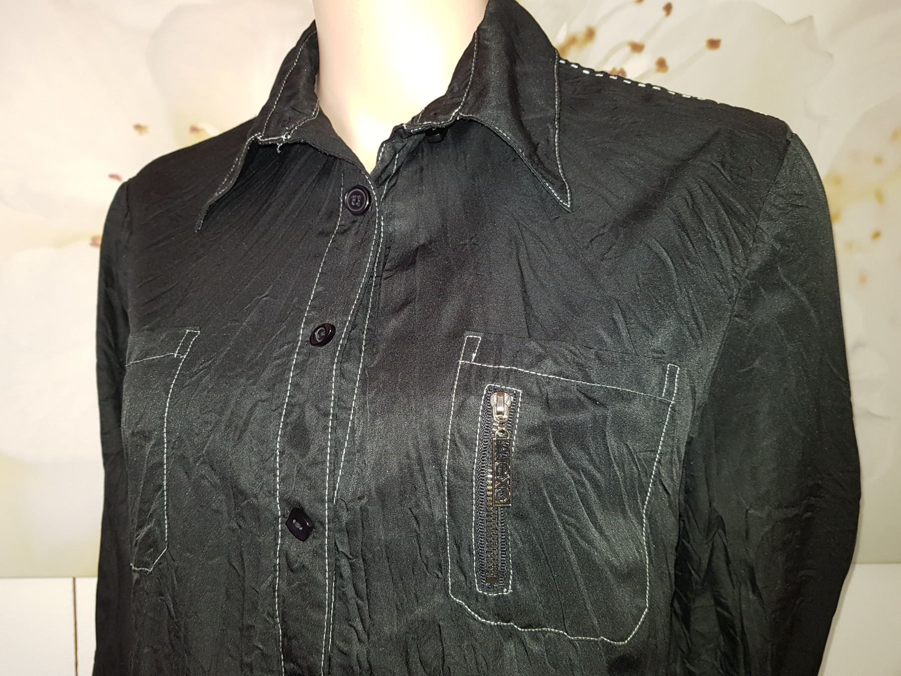 Blusen: Chemisier / Bluse ALEXO   Taille/Grosse  L – Gebraucht aus Cossonay-ville von Super-Price-Quality 5