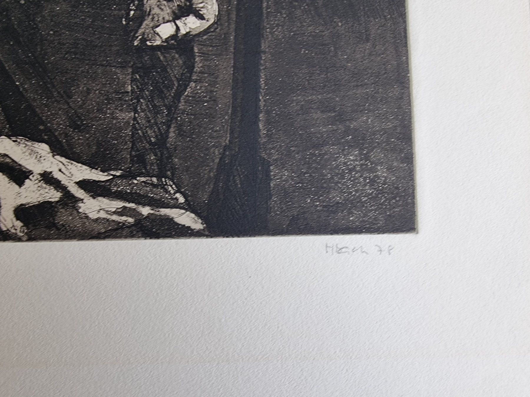 Grafica & Litografie: HANS BACH RADIERUNG SIGNIERT NUMMERIERT – Usato da Gersau venduto da grafik-kunst 4