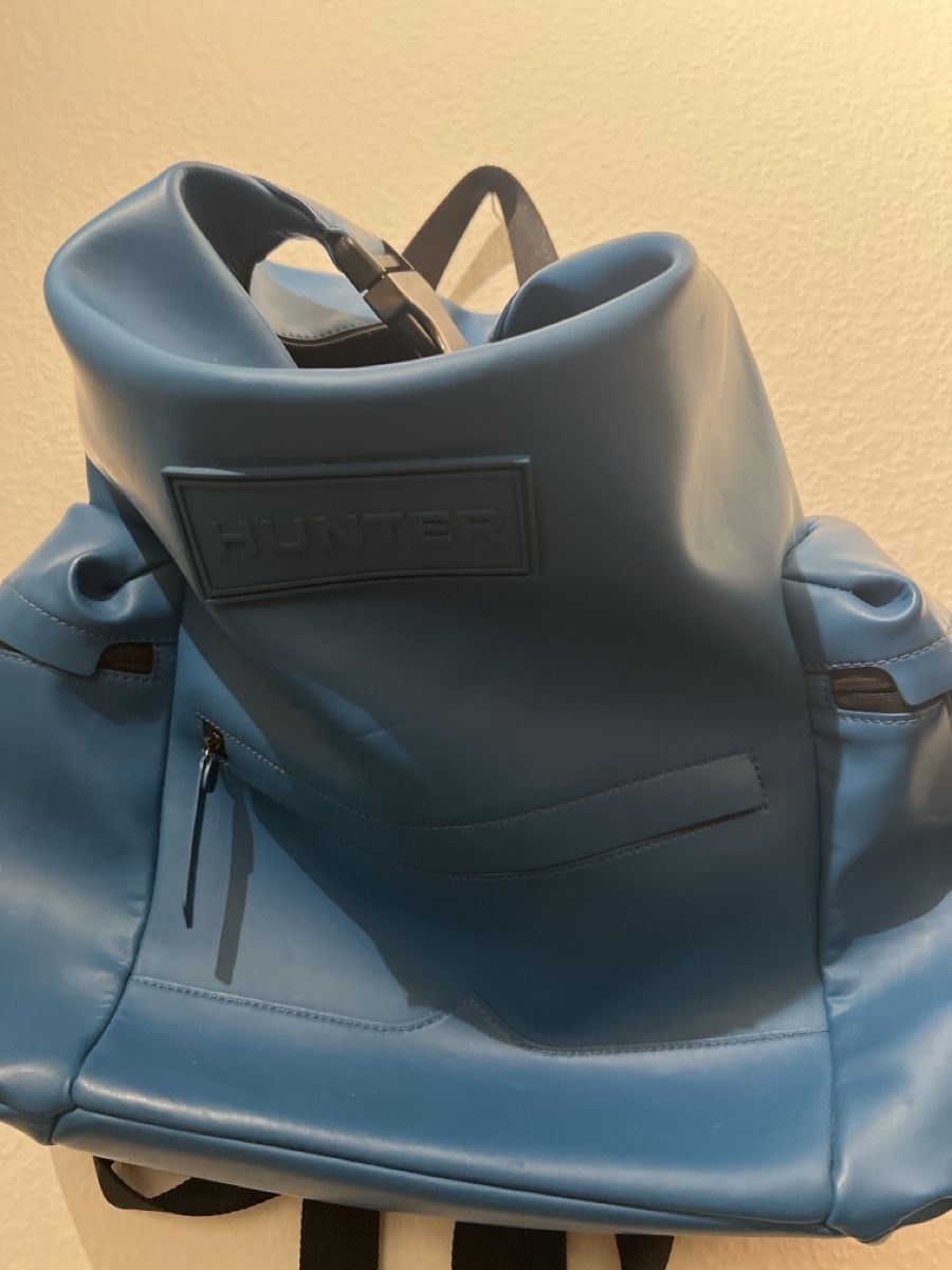 Hunter Zaini: Hunter Original Rubberized Leather Backpack – Nuovo (secondo la descrizione) da Basel venduto da SimpleE 1