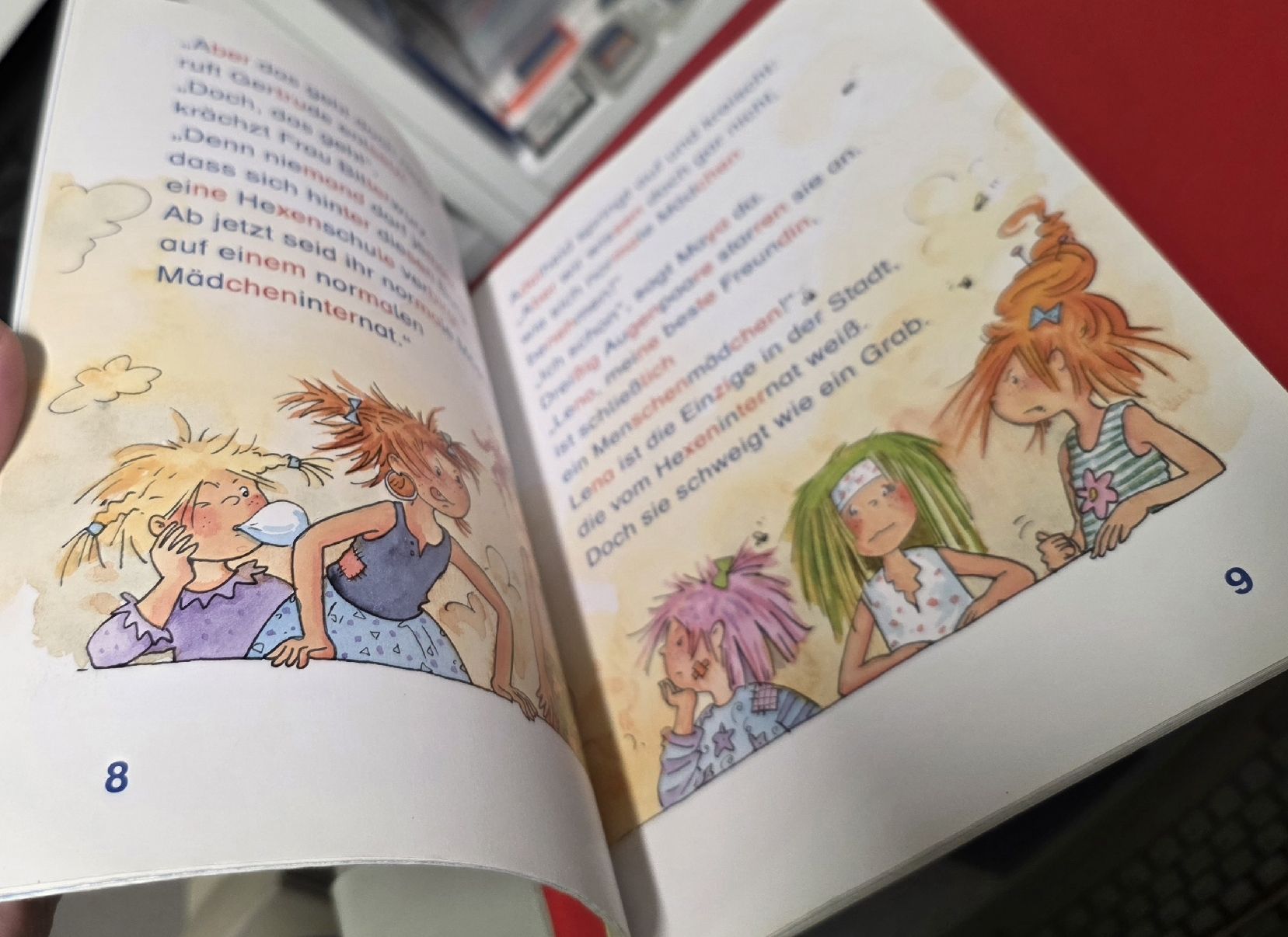 Libri: Leserabe - Das Hexeninternat (Kinder BUCH) – Usato da Reinach BL venduto da _MasterK_ 5