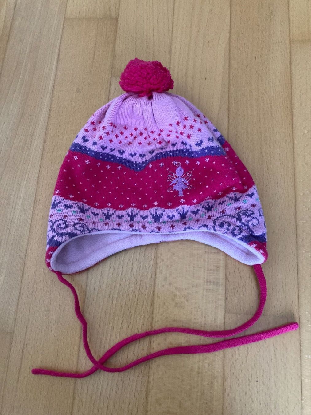 Altro abbigliamento per bambina: Kappe mit Bommel und Bändel zum Binden – Usato da Muttenz venduto da Juvenile33