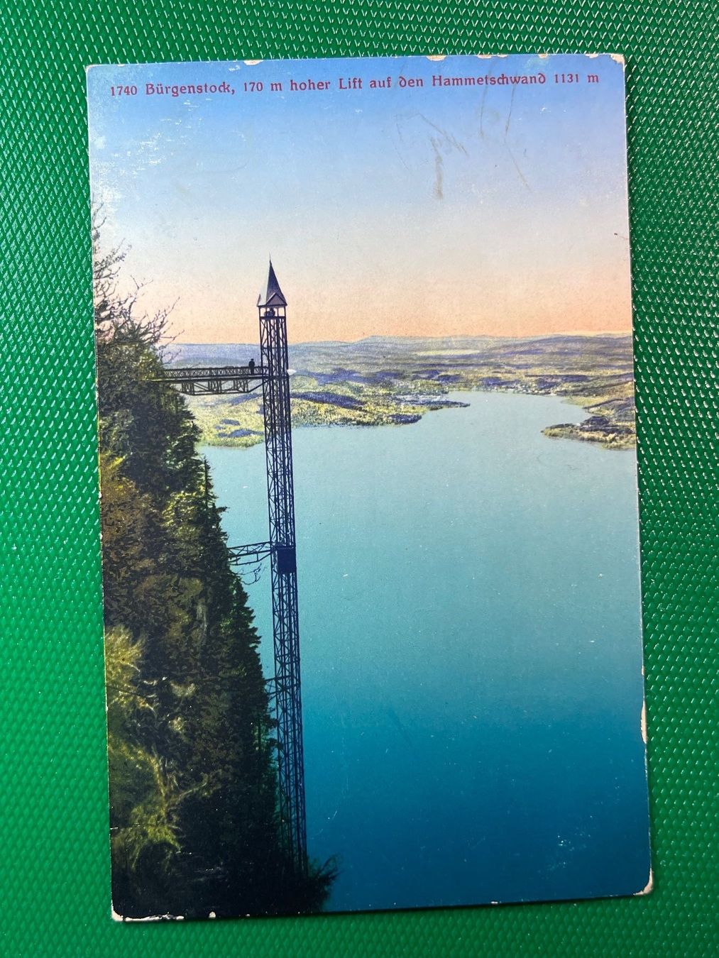 Cartoline postali: Bürgerstock – Usato da Steg VS venduto da danwer74
