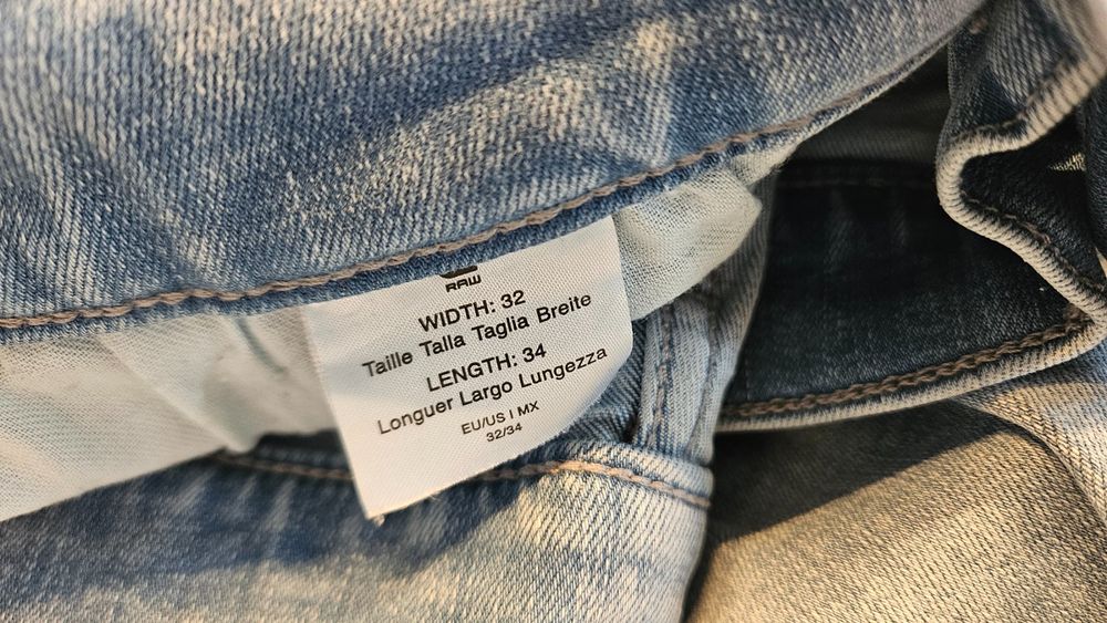 G-Star Jeans: G-Star Raw Jeans Slim 3301 / W32 / L34 – Usato da Auenstein venduto da Biland999 8