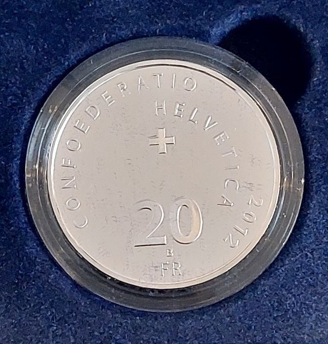 Tutti le monete: 20 Franken 2012 Silber pp Jungfraubahn Box – Nuovo (secondo la descrizione) da Arch venduto da moneyswiss 2