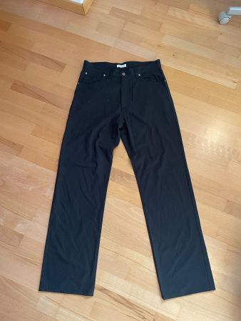 Cortigiani Jeans Herren Hose, Schwarz, Gr. 50, Baumwolle