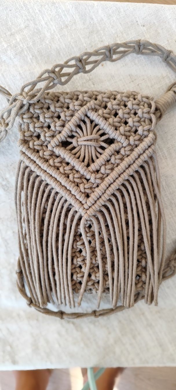 Borse da donna: Makramee Tasche – Nuovo e nell'imballaggio originale da Männedorf venduto da mes_7725 1