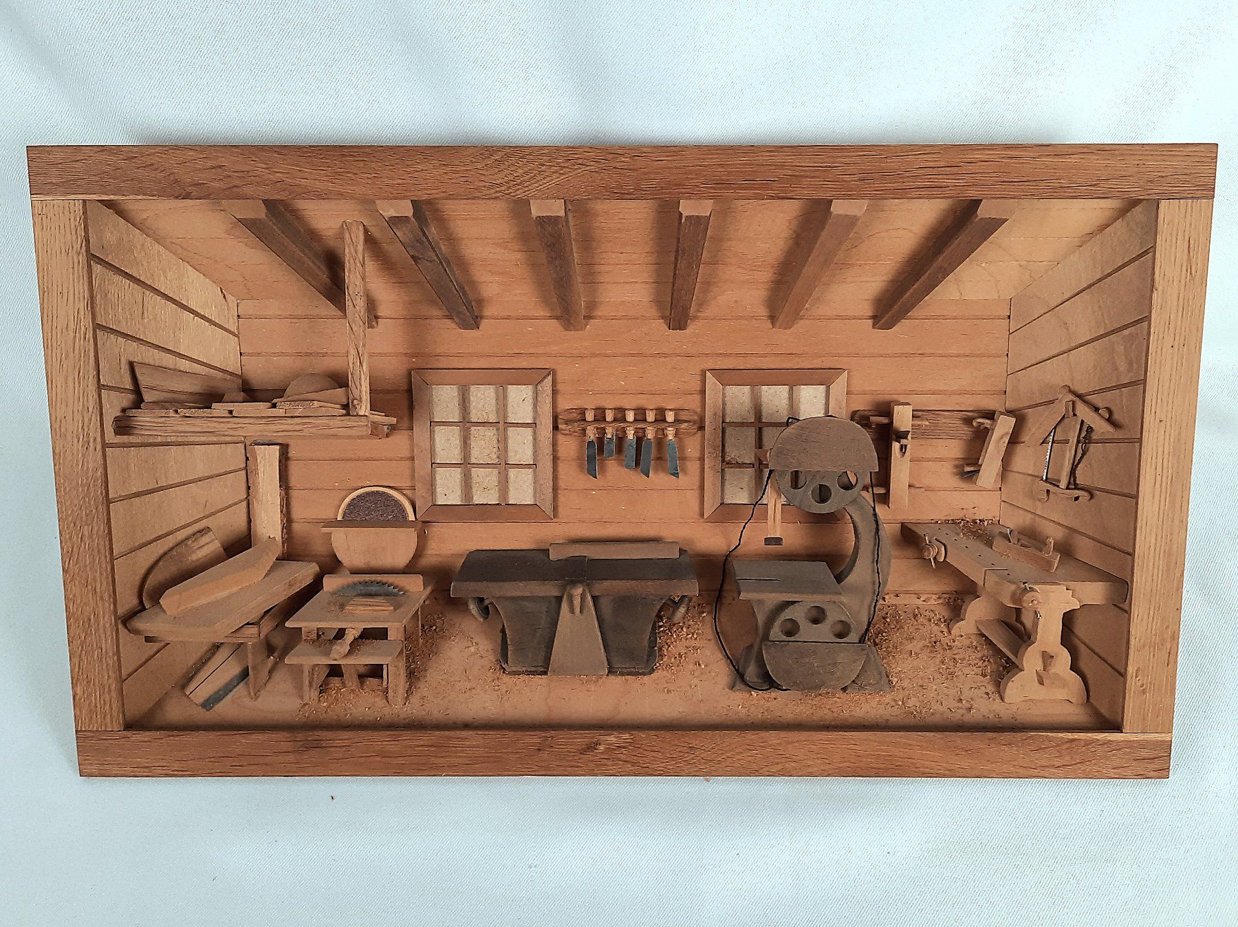 Foto & Immagini: 3D - Holzbild, Schreinerei – Usato da Beinwil am See venduto da Restwert_Beinwil