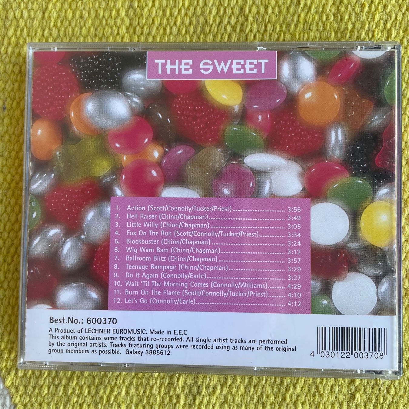 CD: SWEET-GREATEST HITS – Usato da Rorschacherberg venduto da CD-Roli 1