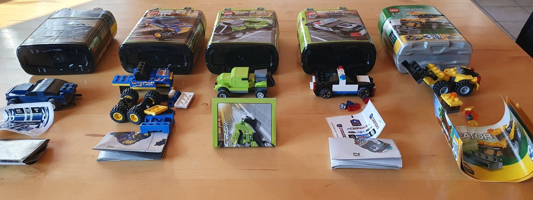 Lego Kit di costruzioni: Lego Racers/Creator Sets in Kunststofboxen – Usato da Wattwil venduto da Dato1