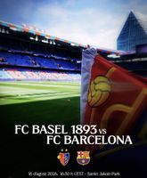 FC Basel - FC Barcelona. 1 Ticket D1 Parkett