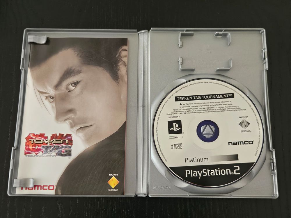 Boîte vide Tekken Tag Tournament PS2 - Jeux vidéo