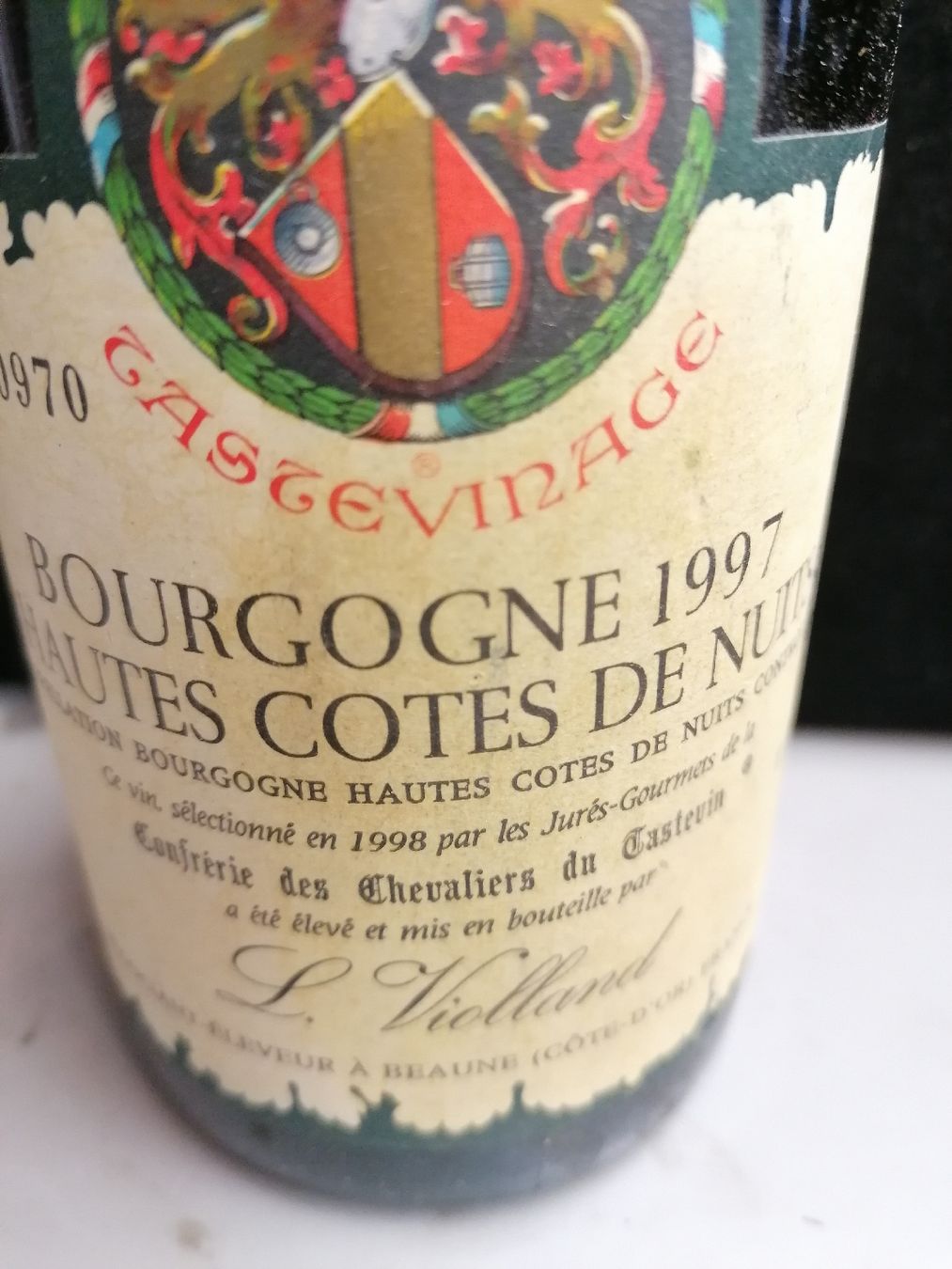 Vino: BOURGOGNE 1997 HAUTES CÔTES DE NUITS – Nuovo (secondo la descrizione) da Genève venduto da Leboucheoreilles 7
