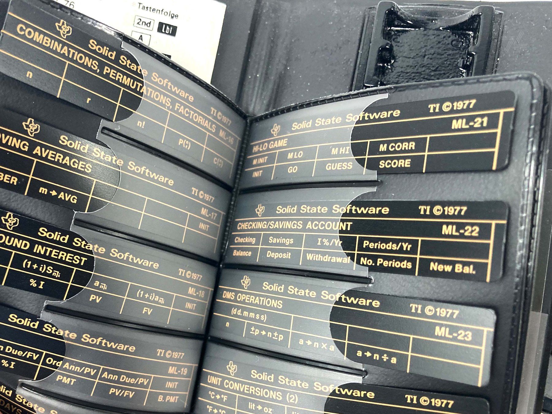 Texas Instruments Taschenrechner: Texas Instruments TI Programmable 59 + Magnetstreifen – Defekt aus Wetzikon ZH von  4