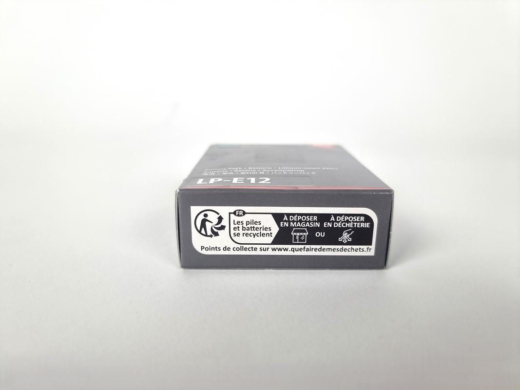 Canon Caricatori & Batterie: Canon Batterie LP-E12 – Nuovo e nell'imballaggio originale da Urtenen-Schönbühl venduto da Restwert_Schoenbuehl 3