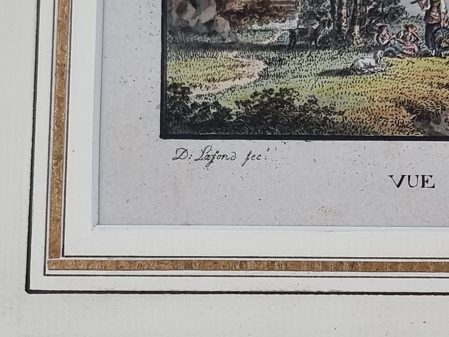Dipinti: Radierung Brienzersee, S. D. Lafond – Usato da Urtenen-Schönbühl venduto da Restwert_Schoenbuehl 3