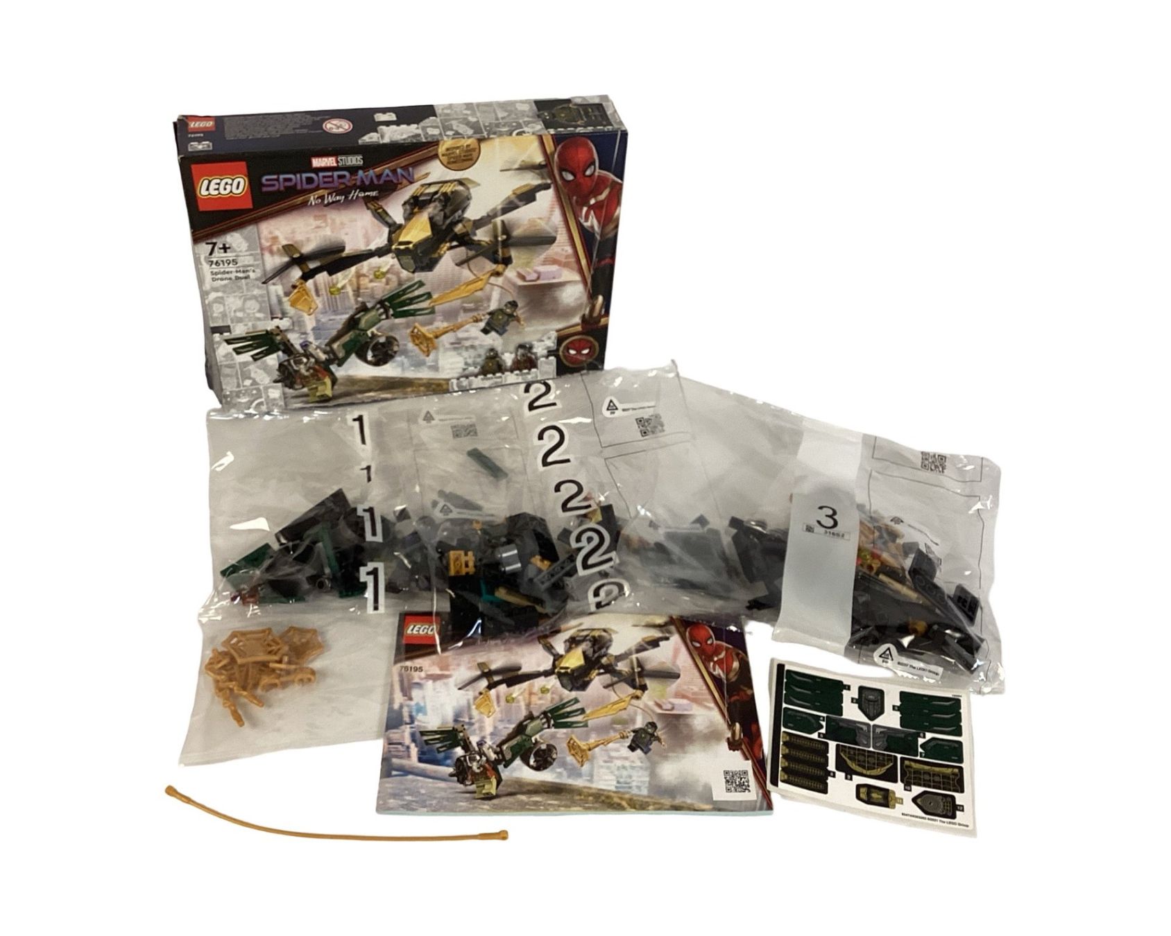 Lego Kit di costruzioni: LEGO Marvel 76195 Spider-Mans Drohnenduell – Nuovo (secondo la descrizione) da Zürich venduto da Restwert_Zuerich 1