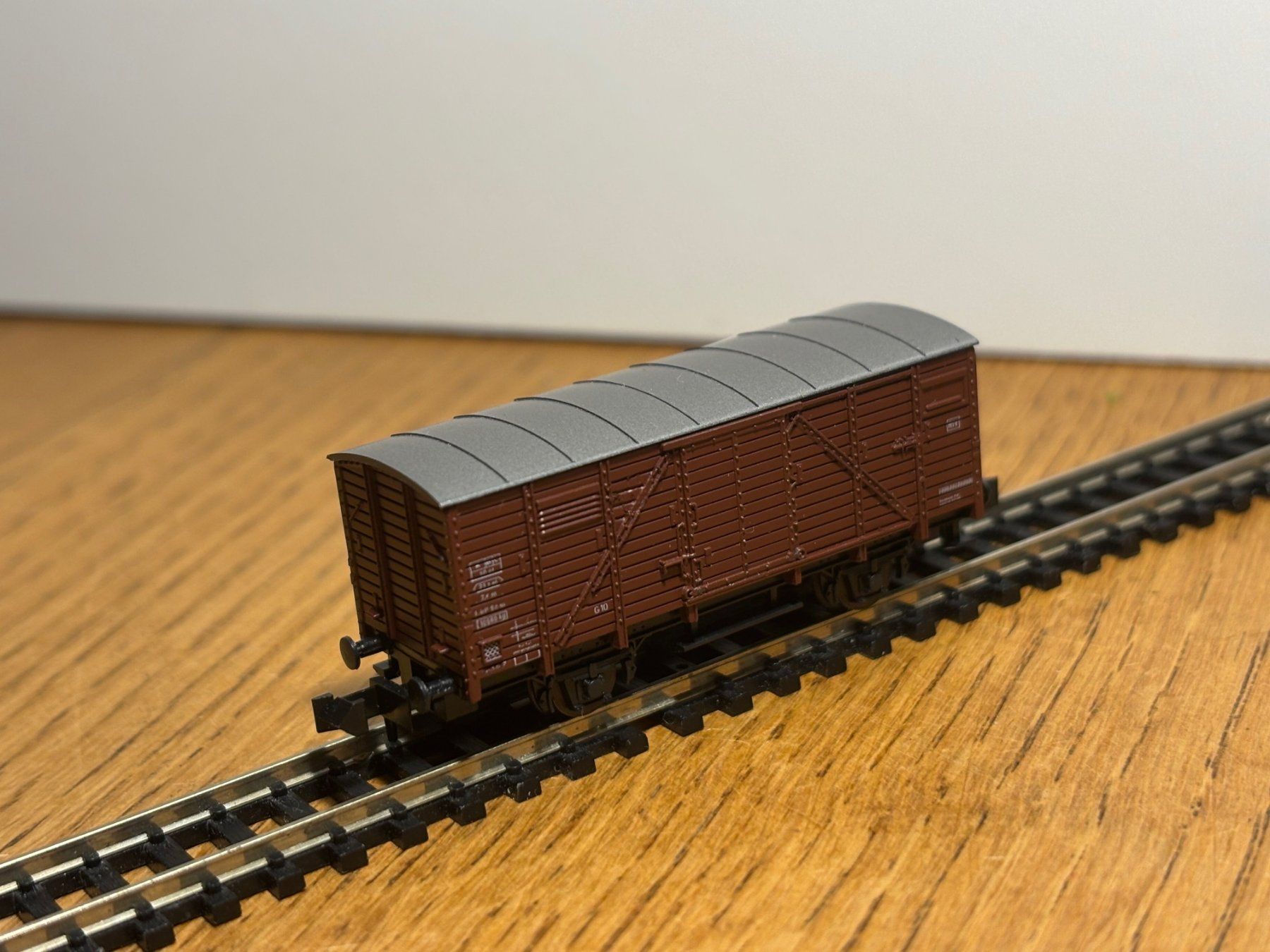 Modellini di ferrovie: *e1354:  Güterwagen (Spur N) – Usato da Birsfelden venduto da Birs_25 2